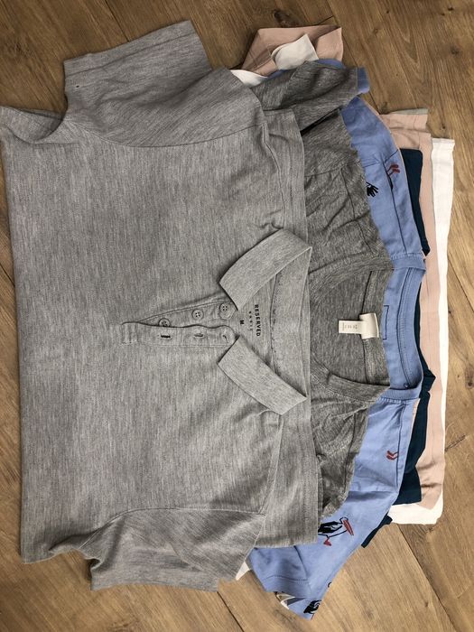 T-shirt zestaw Reserved H&M M L 6 sztuk