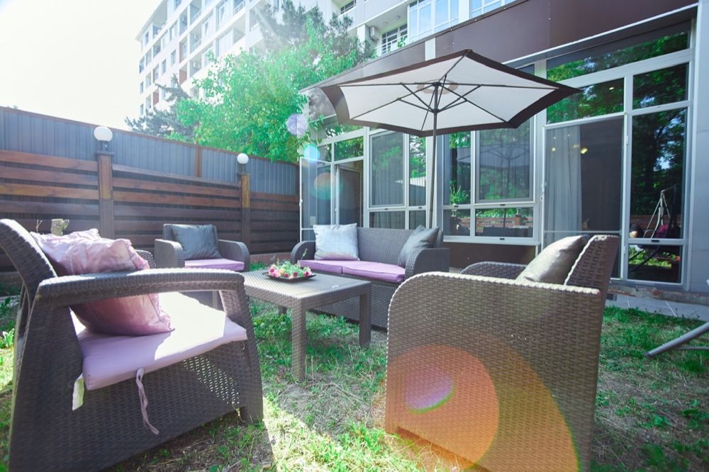 Апартаменты-дом, Французский бульвар, возле моря, 3 спальни, терраса