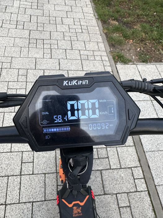Kukirin g3 pro ! 92 km przebiegu