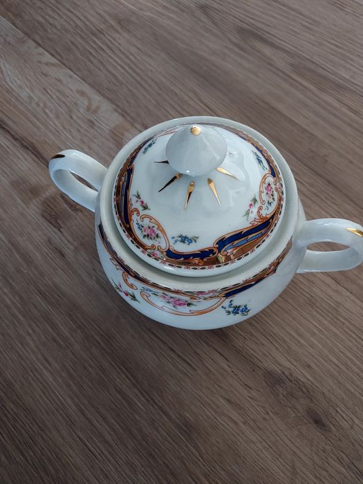 Açucareiro em porcelana Limoges