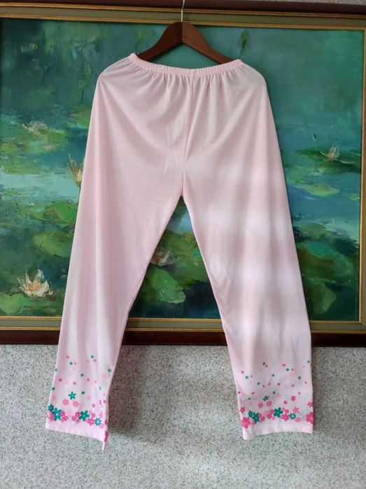 spodnie bawełniane dół od piżamy bielizna nocna do spania