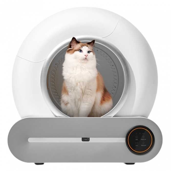 Automatyczna kuweta samoczyszcząca A2401 Smart Cat Litter Box – biała