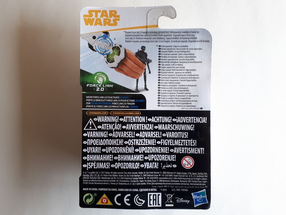 Star Wars Figure: K-2SO (Sealed) Force Link 2.064740868305027121