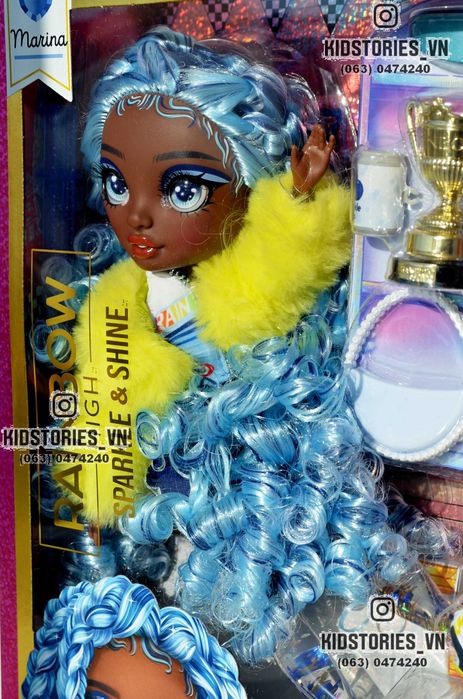 Rainbow High Sparkle & Shine MARINA лялька рейнбоу хай Маріна перегони