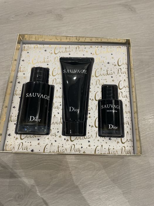 Conjunto Dior Sauvage Original - Perfume + After Shave
