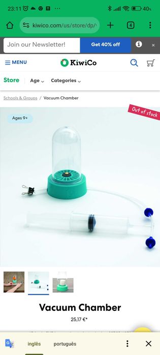 Vacuum Chamber Tinker Crate