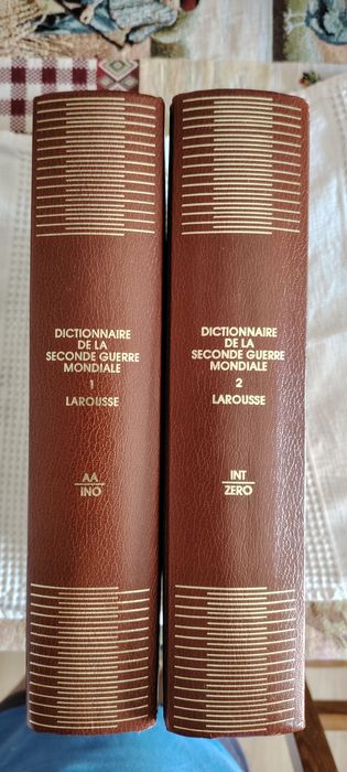 Dictionnaire de la Seconde Guerre Mondiale 1 et 2