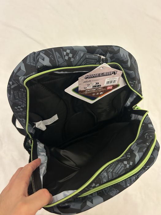 Mochila juvenil oficial Minecraft  ideal para o regresso à escola!