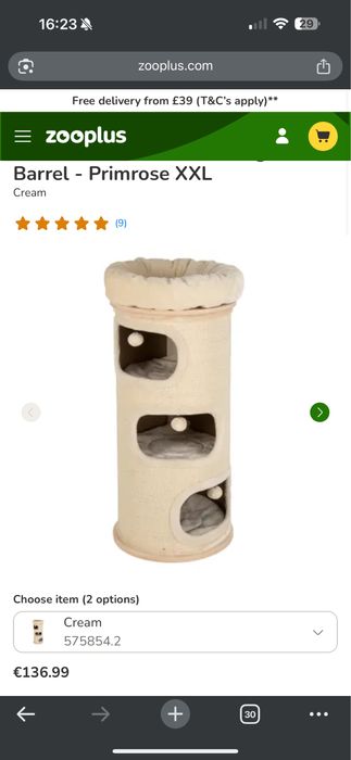 Arranhador Barril XL