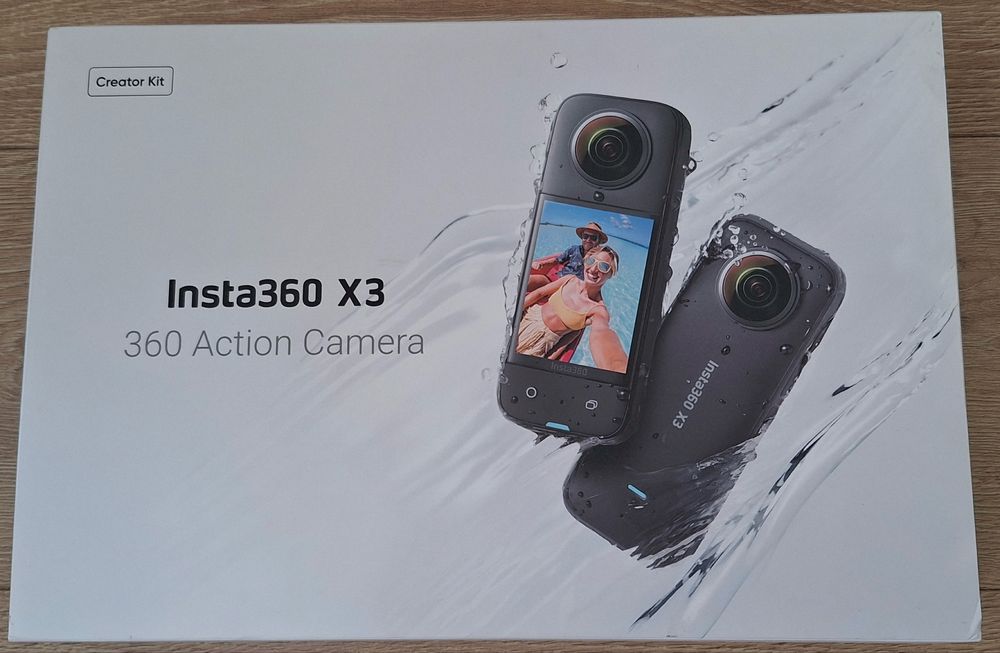 Kamera sferyczna INSTA 360 X3 CREATOR KIT (wraz z dodatkami)