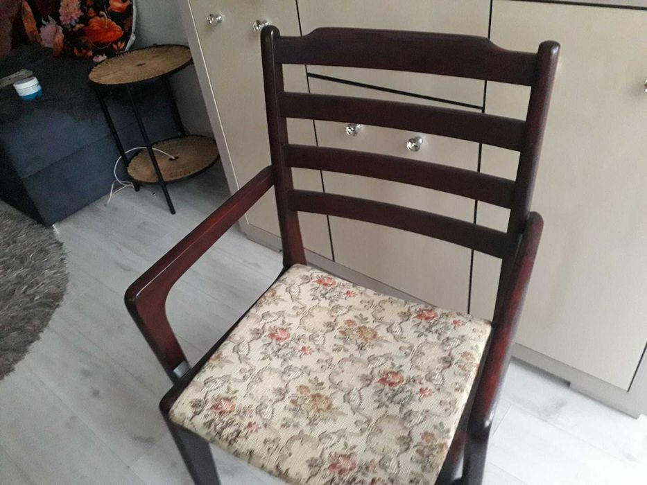 Krzesło fotel prl
