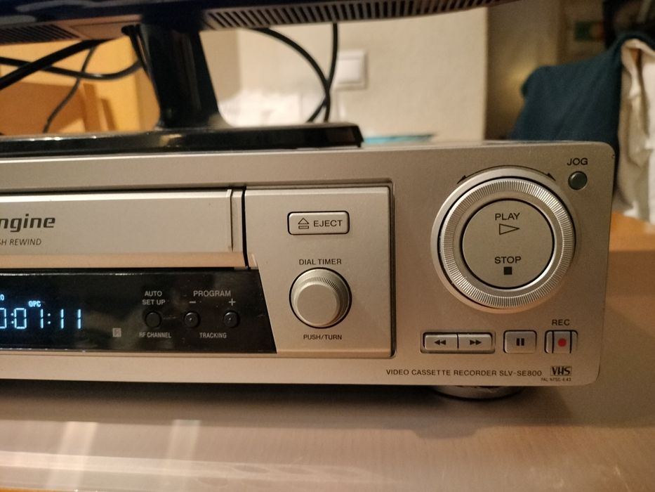 Leitor e gravador Sony video cassete Record SLV SE800E