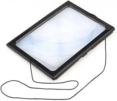 Stojąca składana lupa z diodą LED, 3X A4 pomoc w czytaniu dla seniorów