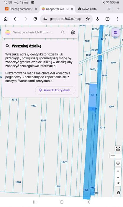 Sprzedam pole  3.85ha. Mościska gm. Rudnik