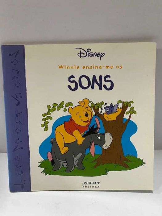 Livro infantil Disney - Winnie Ensina-me os Sons