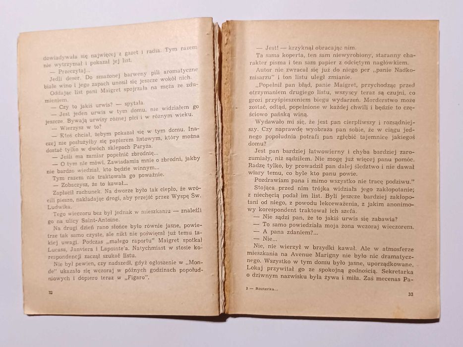 Georges Simenon - Rozterka komisarza Maigret