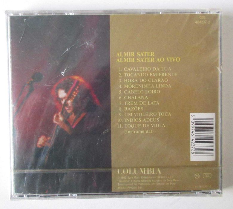ALMIR SATER - Almir Sater Ao Vivo (CD NOVO / SELADO)