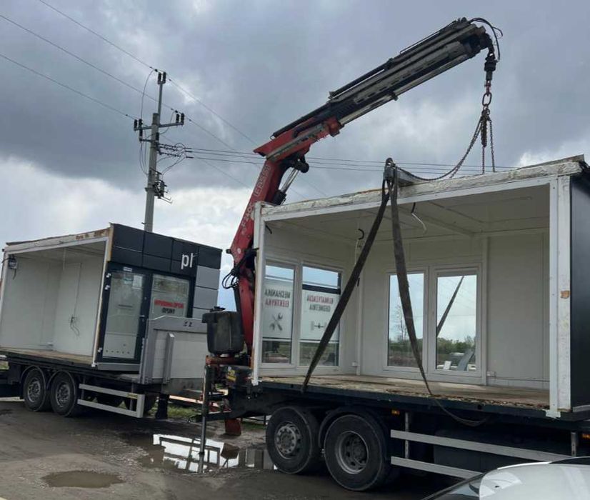 Transport HDS Kontenery Maszyny Pawilony - Duża dostępność