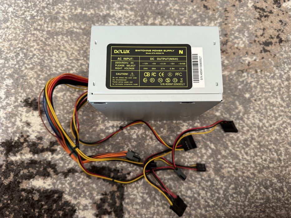 Блок живлення Delux ATX-400W P4