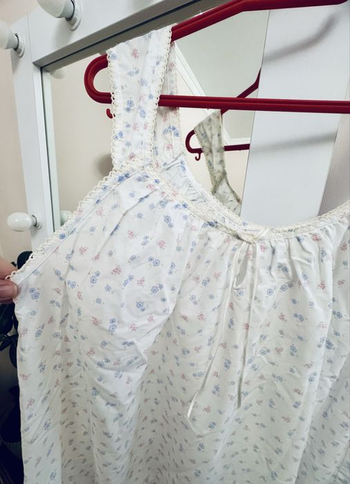 Нові нічні сіра сорочки в пологовий в роддом на кліпсі для годування