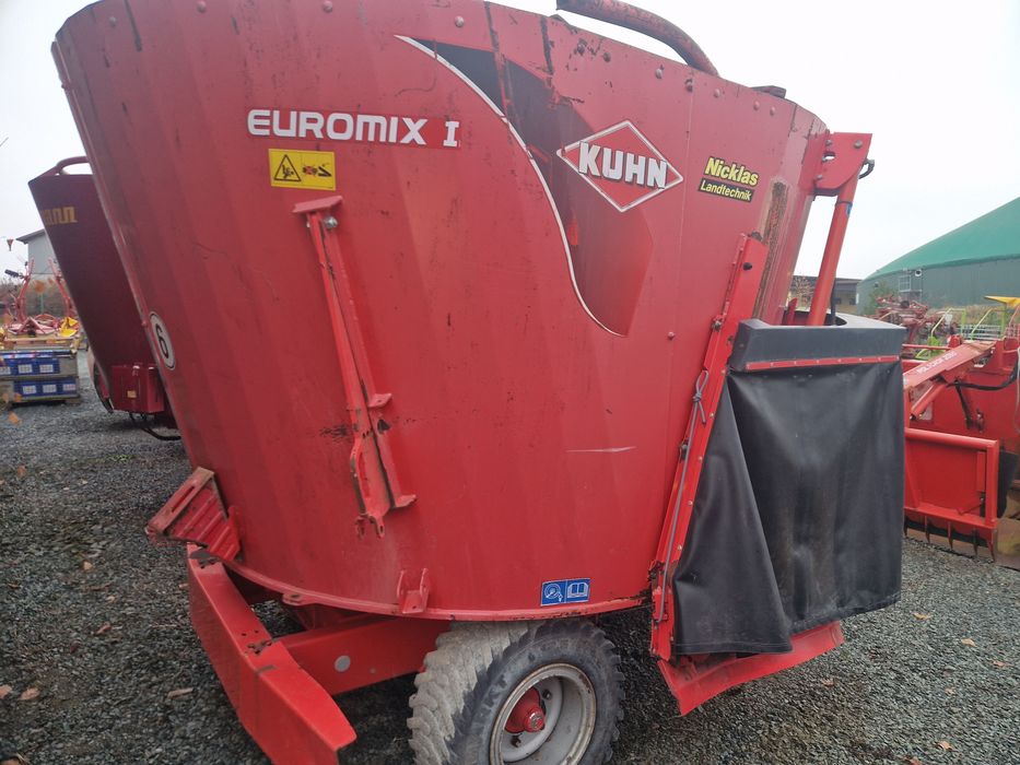 Wóz paszowy Kuhn EUV170 Euromix I 8m³ paszowóz 2009r.