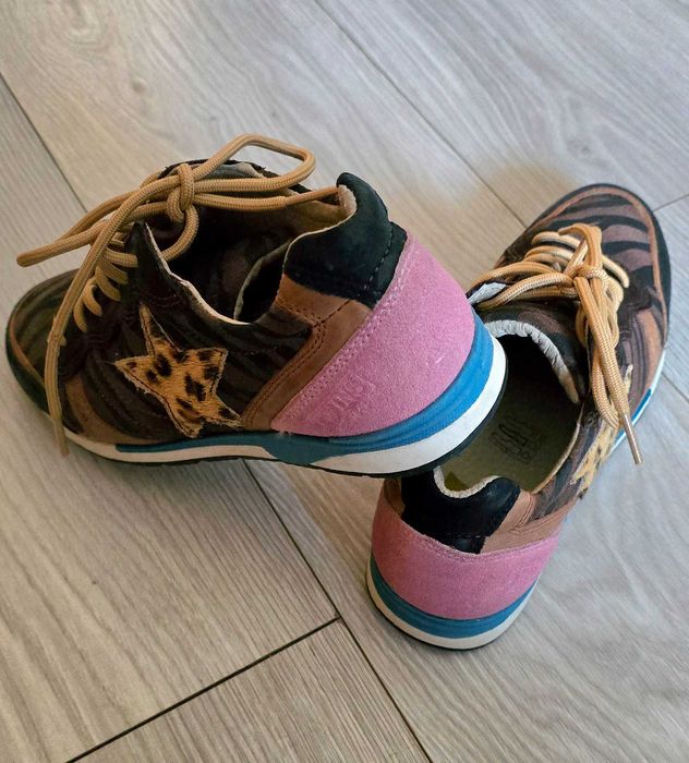 Damskie buty sportowe adidasy TWINS panterka rozmiar 36 panterka