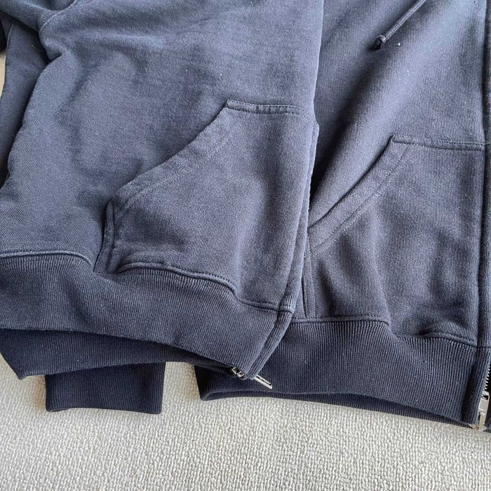 Vetements Fitted Tts Zip Hoodie