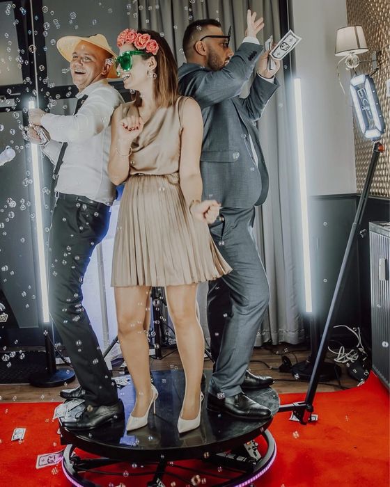 Fotobudka 360 na Twoje przyjęcie