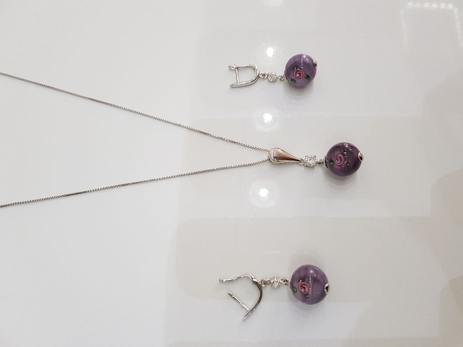 Серебряный набор