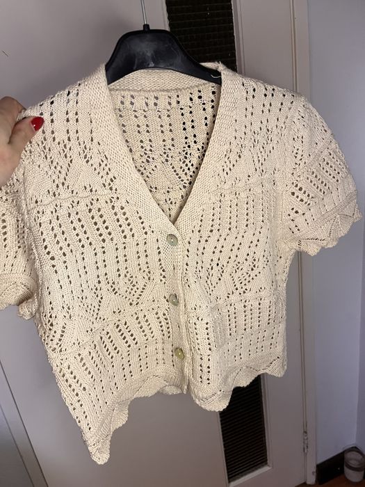 Casaco feito há mão