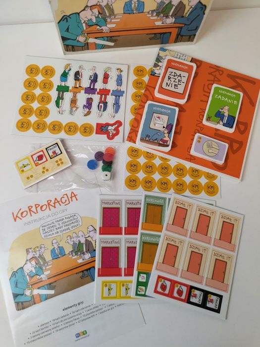 Korporacja gra planszowa Andrzej Mleczko