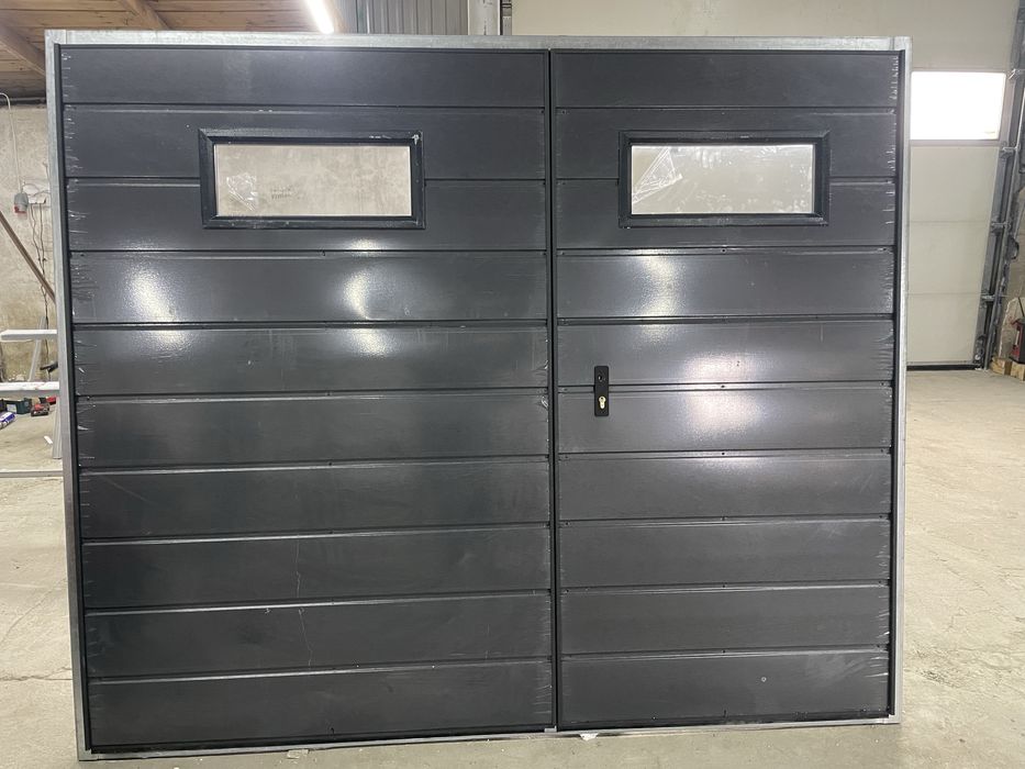 Brama na wymiar! Uchylna Dwuskrzydłowa Drzwi stalowe! Automatyka!SoliD