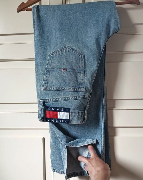 Spodnie Tommy Jeans/ wysoki stan