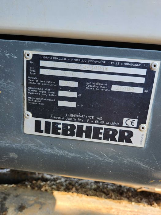 Liebherr R926 Copmpact - 2016r