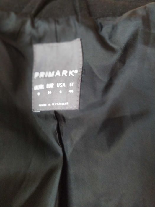 Płaszcz czarny 38 Primark