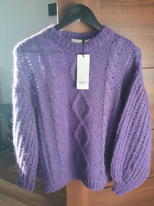Sweter, kolor fiolet LEMONADA
