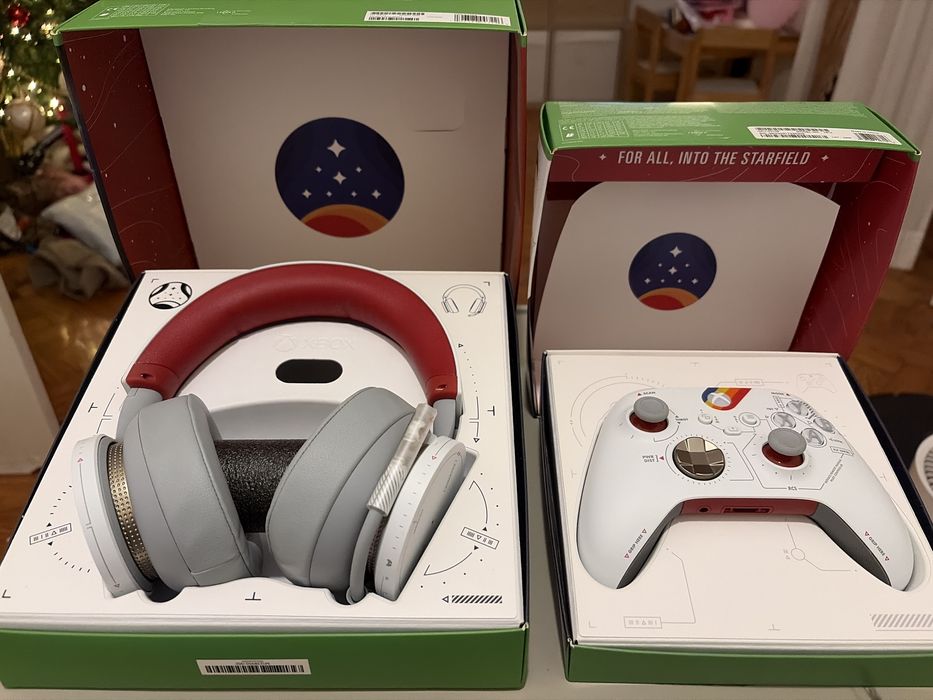 Comando e Headset Xbox Starfield