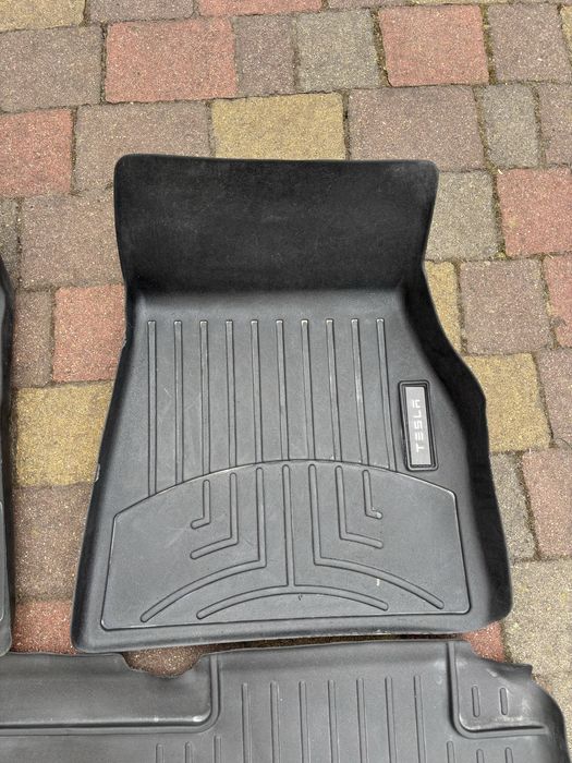 Автокилимки-коврики резинові Tesla model S Wether Tech