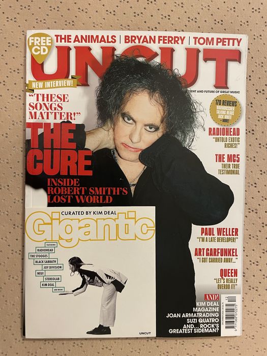 The Cure RARYTAS magazyn Uncut płyta CD