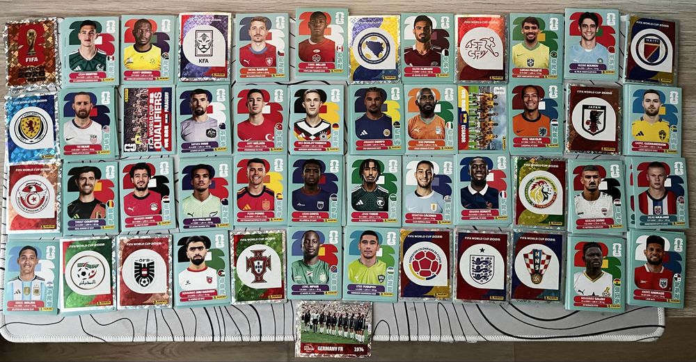 Naklejki World Cup 2026 Panini