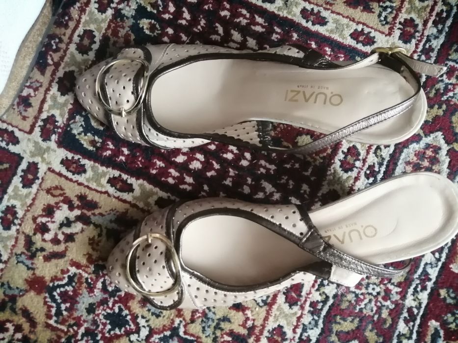 Sandały na słupku QUAZI roz 39 dł wk 25cm