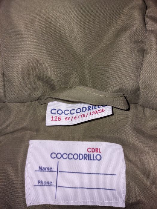Kurtka zimowa dziewczęca parka Coccodrillo rozmiar 116