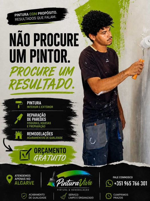 Pinturas e Pequenas Remodelações