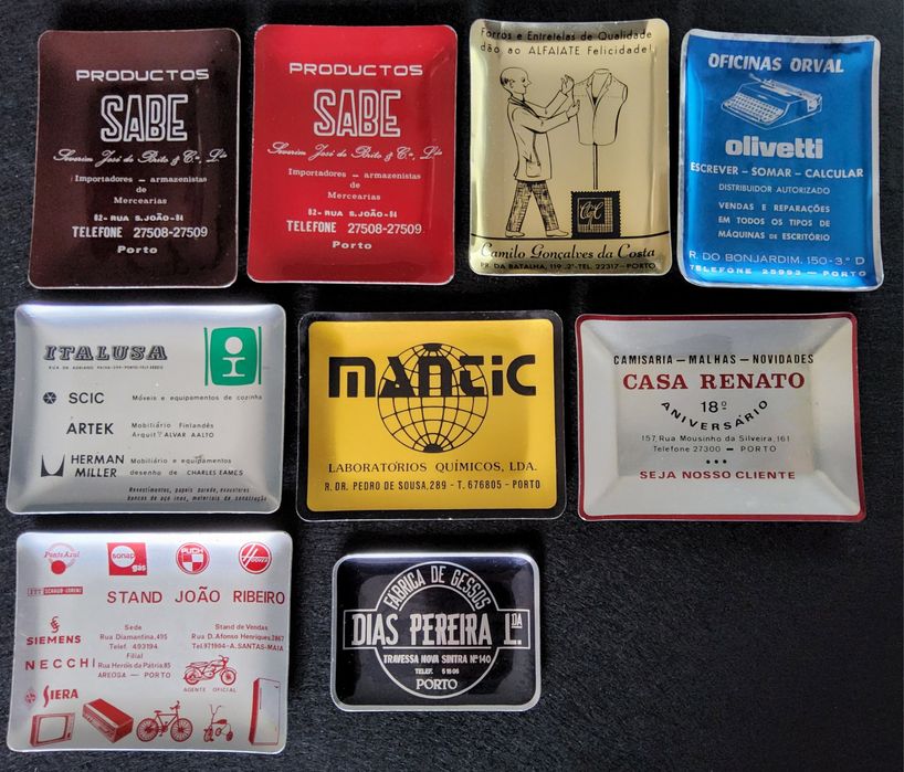 Colecionismo - Cinzeiros publicitários 4