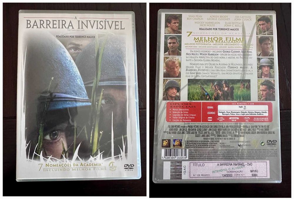 Venda direta de DVD's de filmes Clássicos