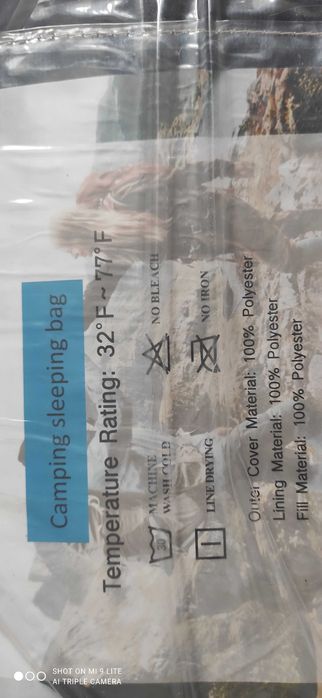 Спальний мішок зимовий,новий(упакованний)," Mooncast",виробник США.