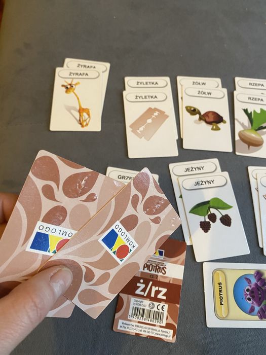 Karty logopedyczne ż rz