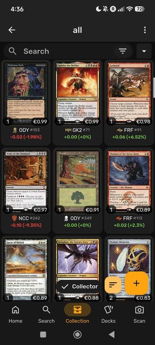 900 Cartas magic random