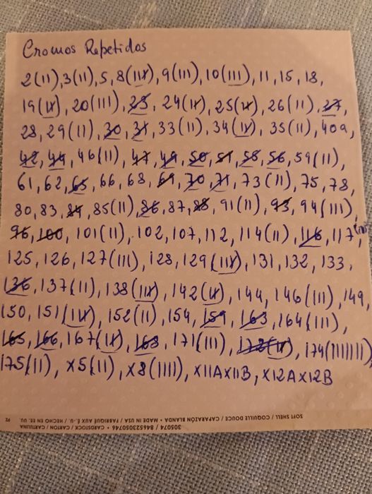 Cromos da Bluey (vamos brincar juntos)