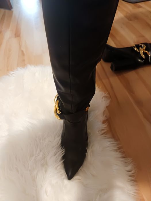 Kozaki eleganckie czarne